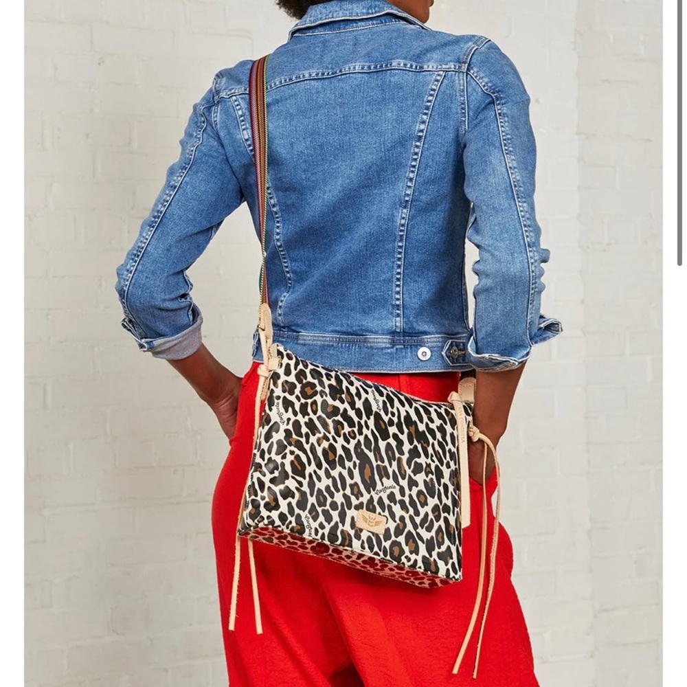 consuela leopard crossbody bag